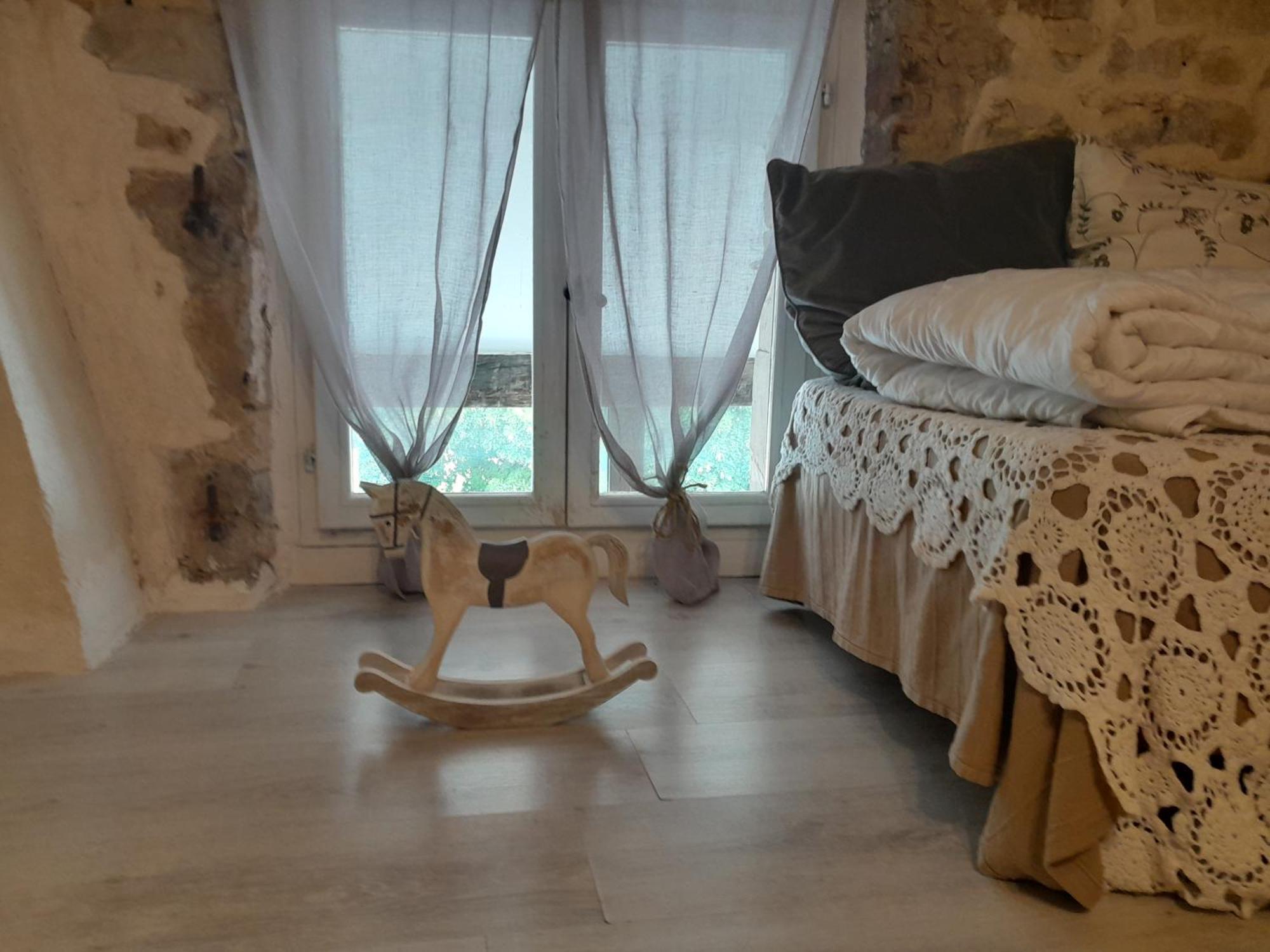 Willa Le Patio Aux Hirondelles Lagorce  Zewnętrze zdjęcie